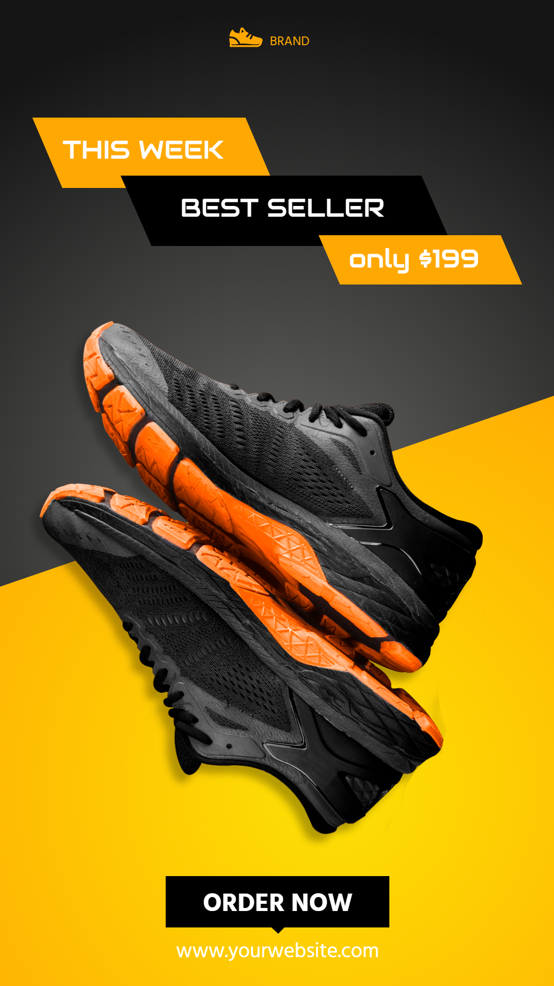 Sport Shoes Sale Banner Animation  Template 