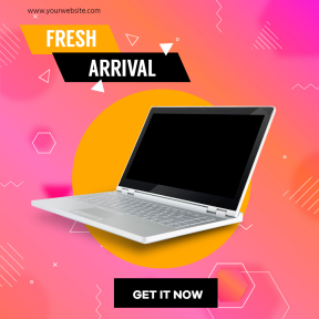 Laptop New Arrival Sales Banner