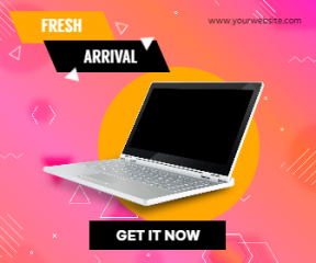 Laptop New Arrival Sales Banner
