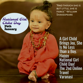 National Girl Child Day!