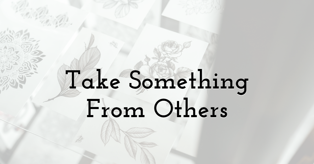 Take Something From Others