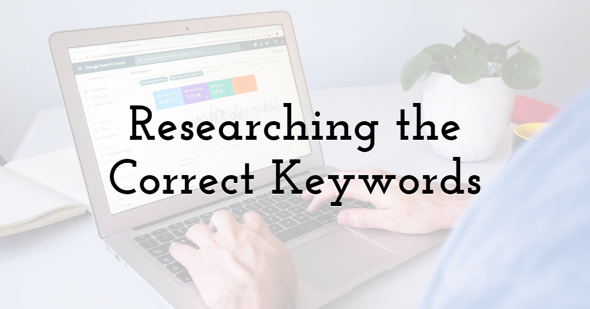 Researching the Correct Keywords