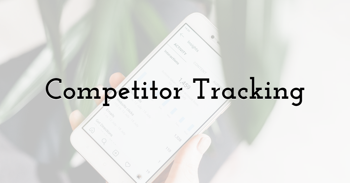 Competitor Tracking