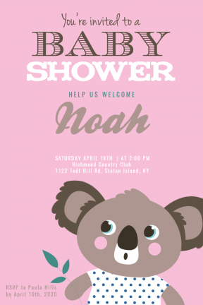 Baby Shower #baby #invitation #babyshower #littlegirl #girl