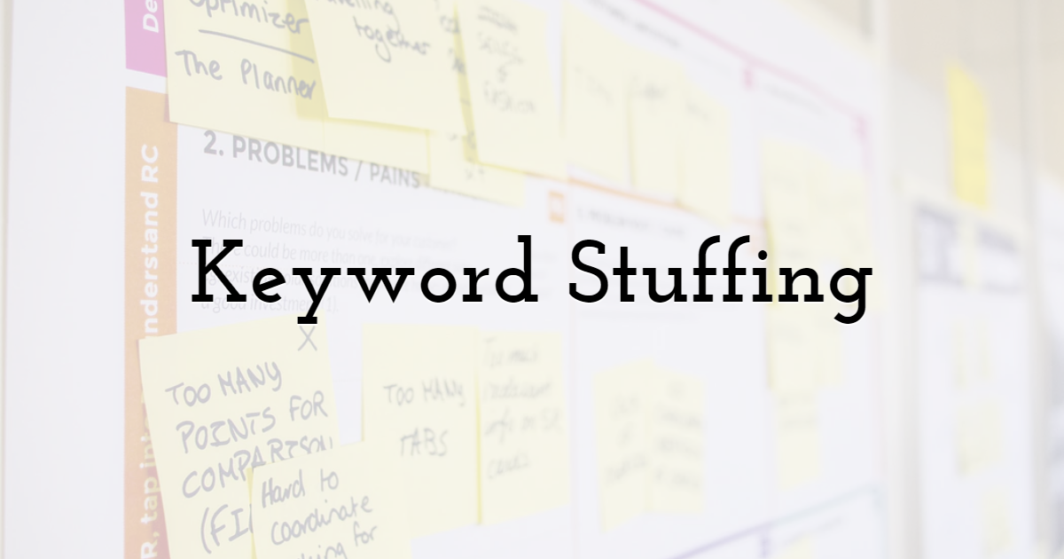 Keyword Stuffing