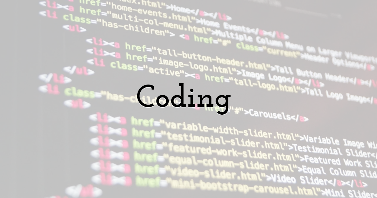 Coding 