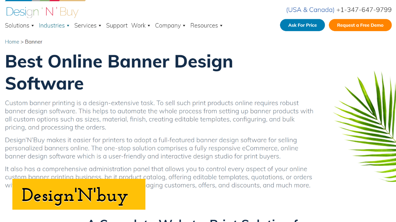 products banner design