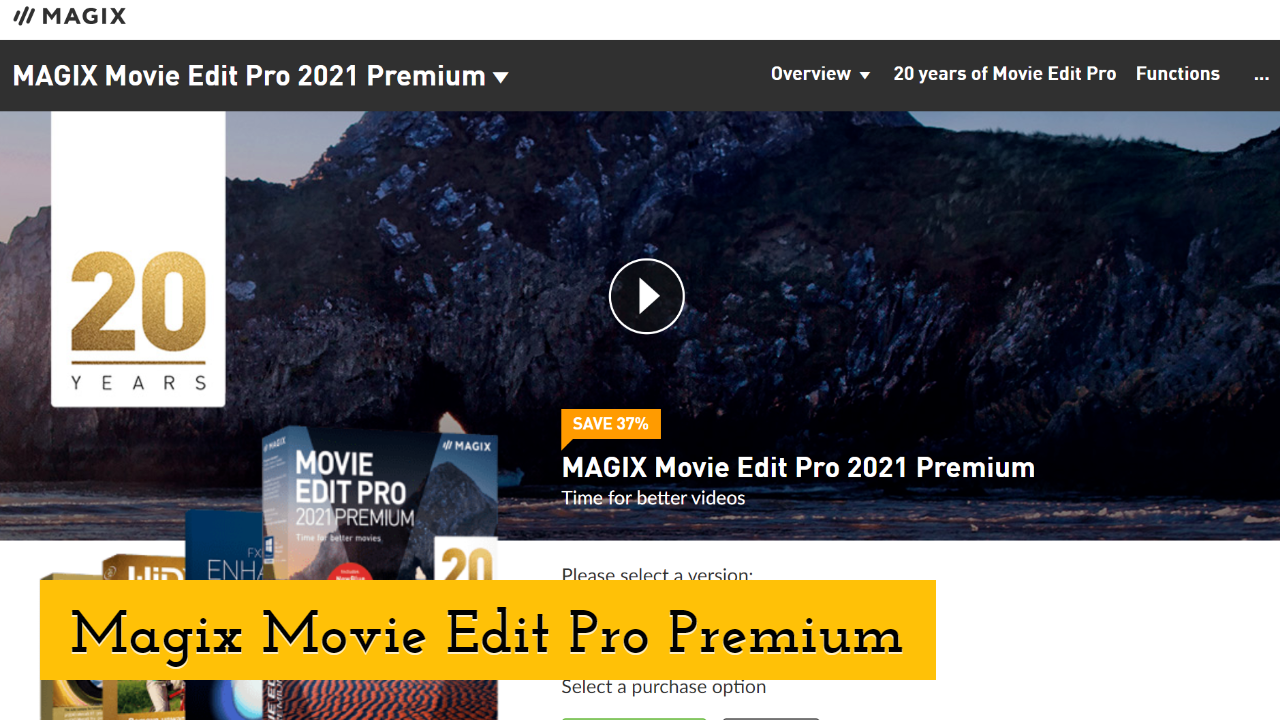 Magix Movie Edit Pro Premium