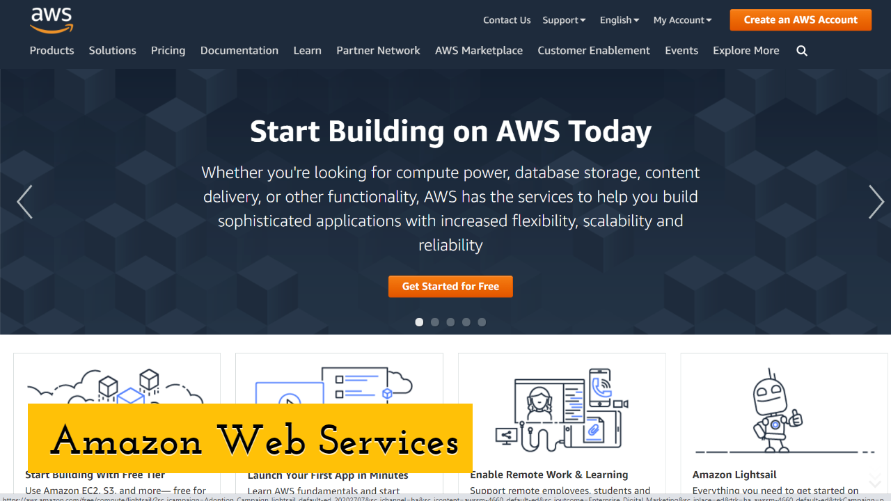 Amazon Web Services or AWS