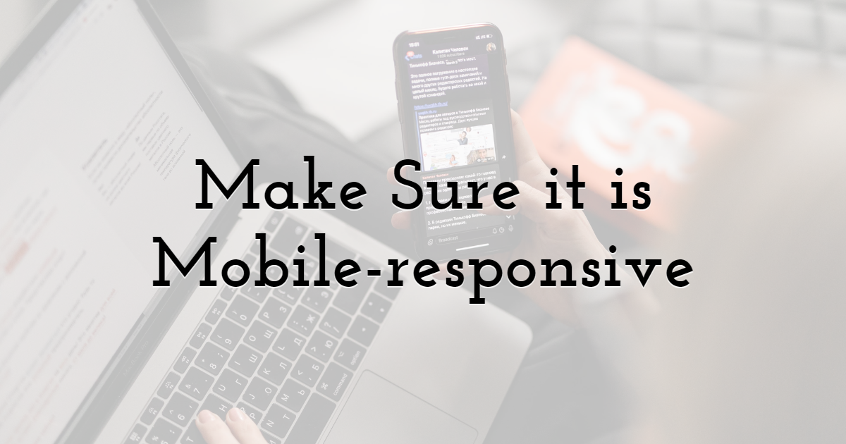 Make Sure Your Newsletter is Mobile-responsive