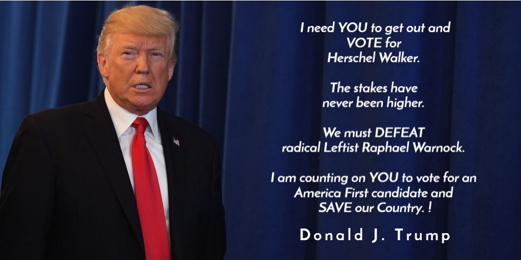 Trump endorses Herschel Design 