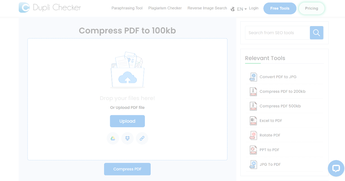 PDF Compressor By Duplichecker
