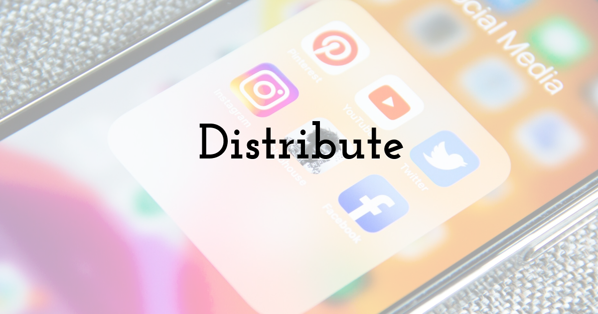 Distributes