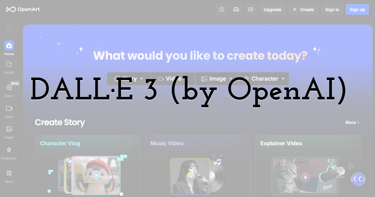 DALL·E 3 (by OpenAI)
