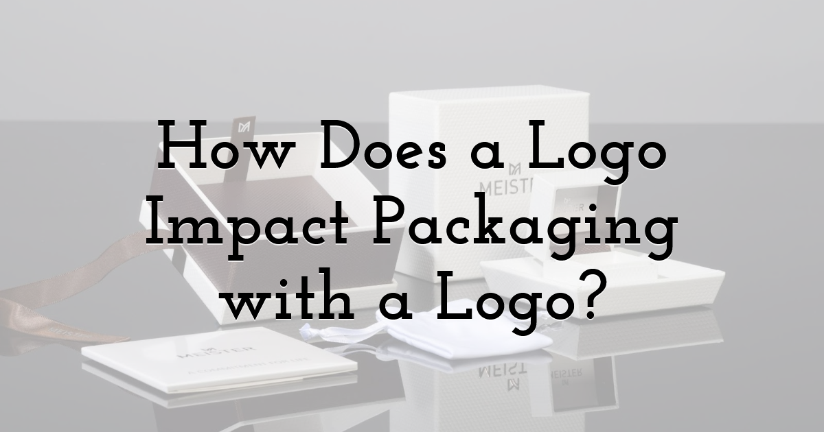 How Does a Logo Impact Packaging with a Logo?