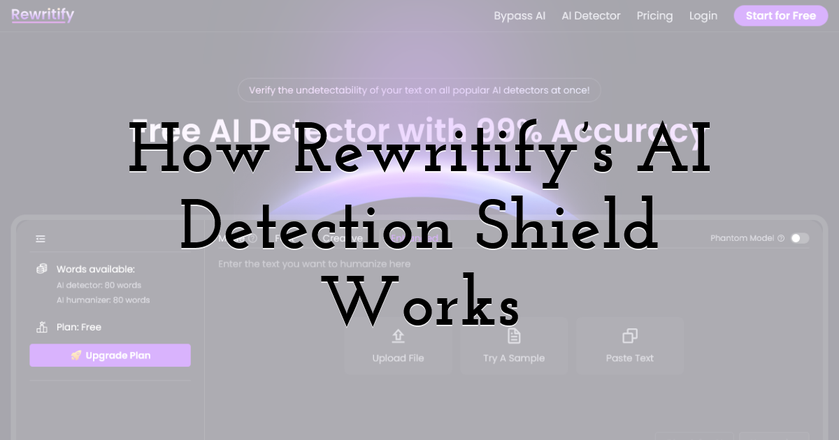 How Rewritify’s AI Detection Shield Works