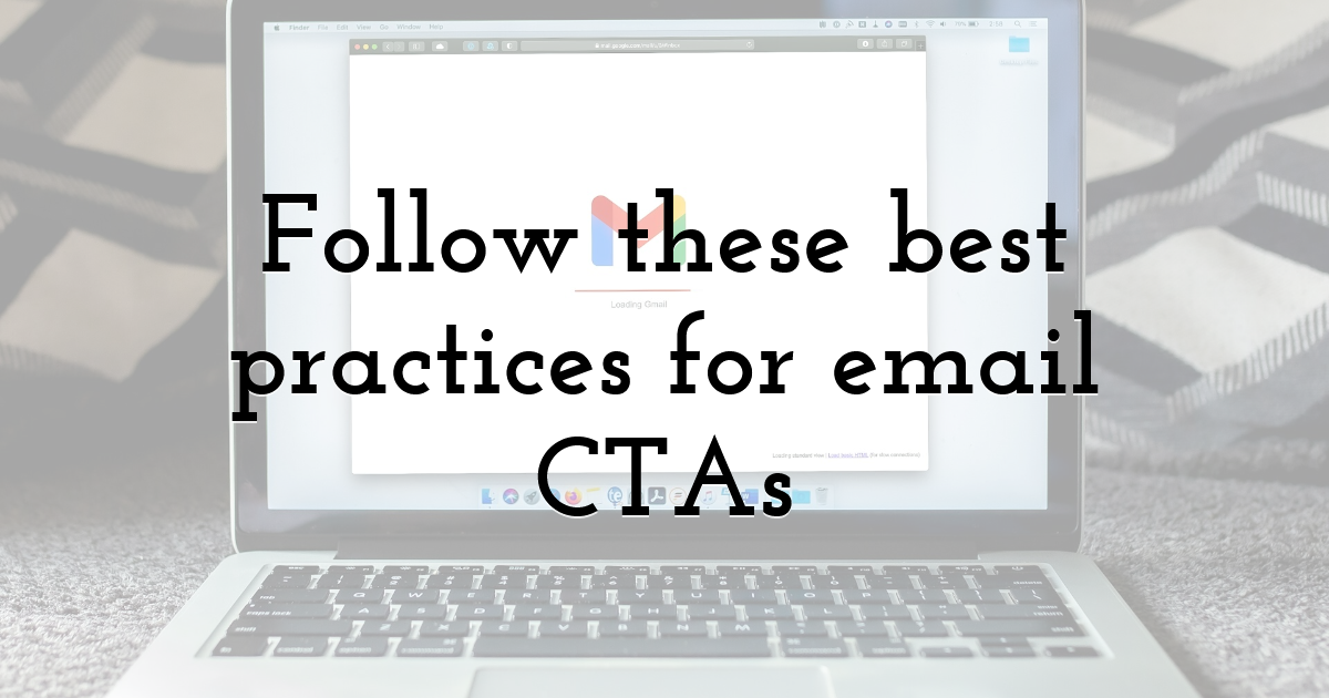 Follow these best practices for email CTAs