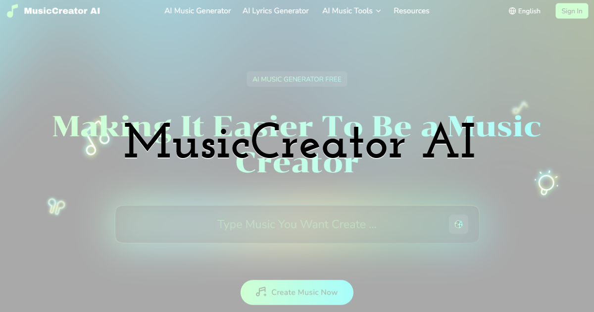 MusicCreator AI