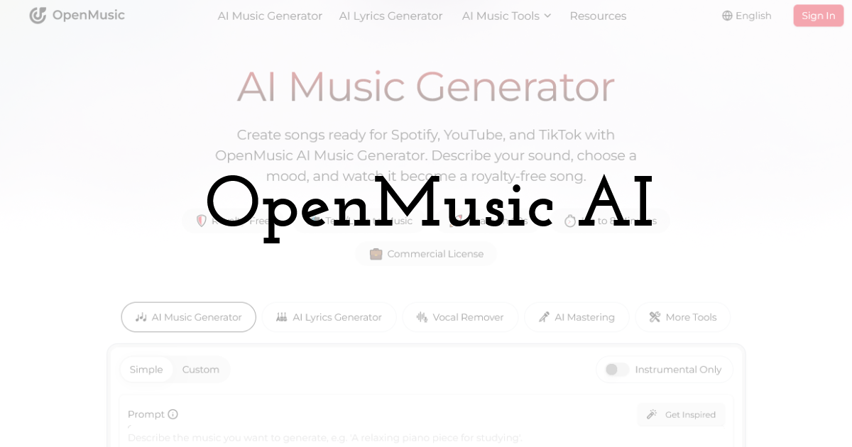 OpenMusic AI