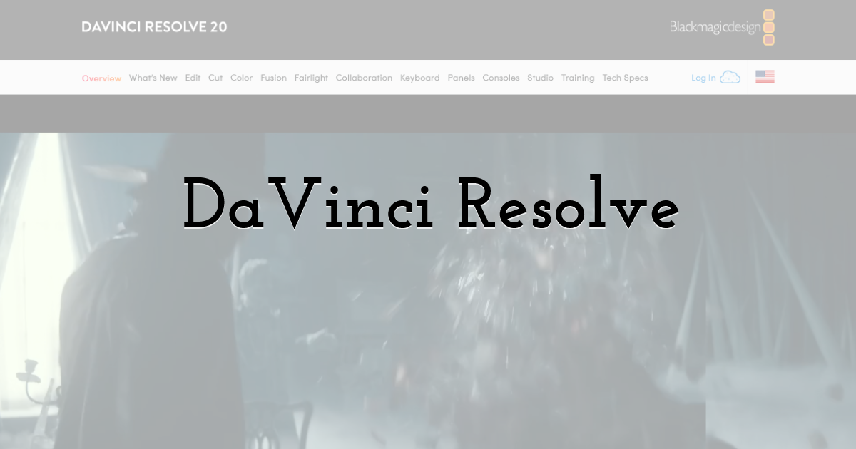 DaVinci Resolve – Professional Power, Creative Freedom