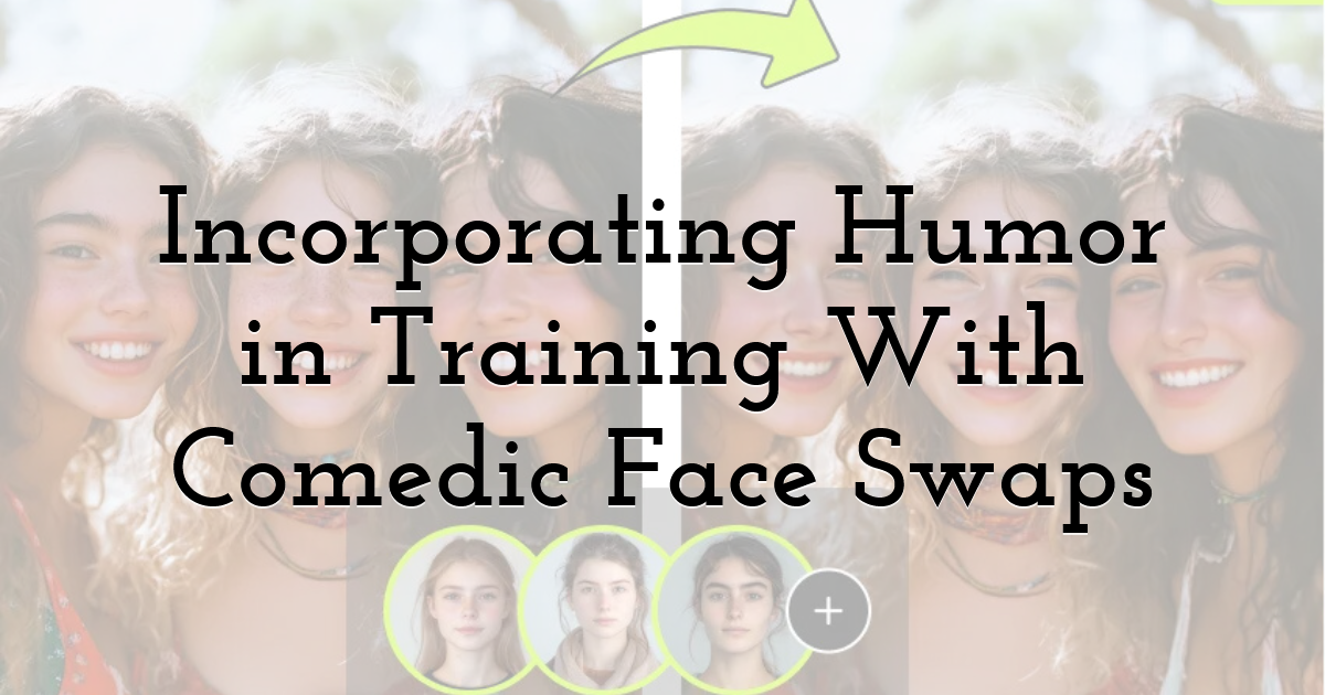 Incorporating Humor in Training With Comedic Face Swaps