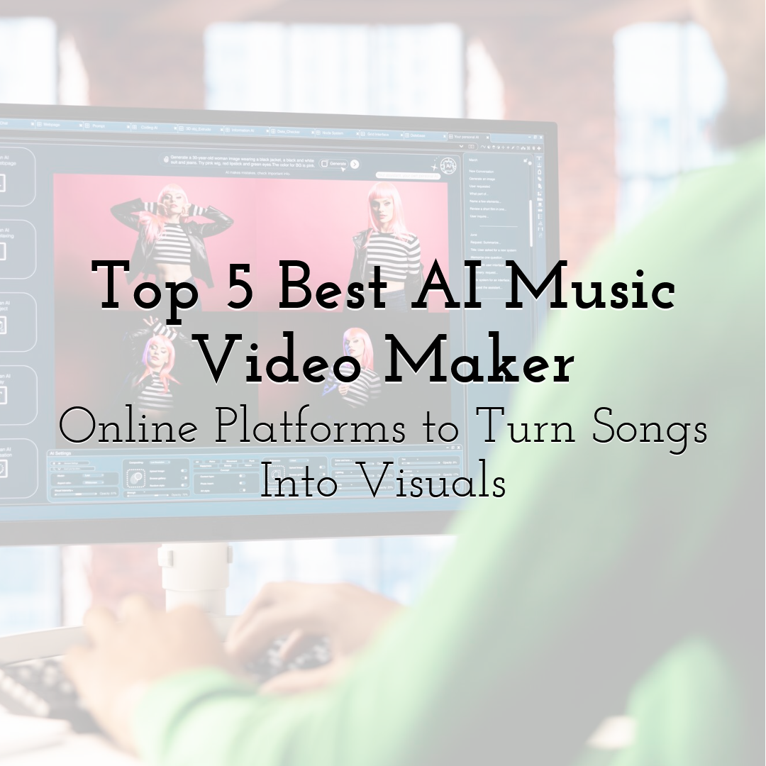 Top 5 Best AI Music Video Maker Online Platforms to Turn Songs Into Visuals