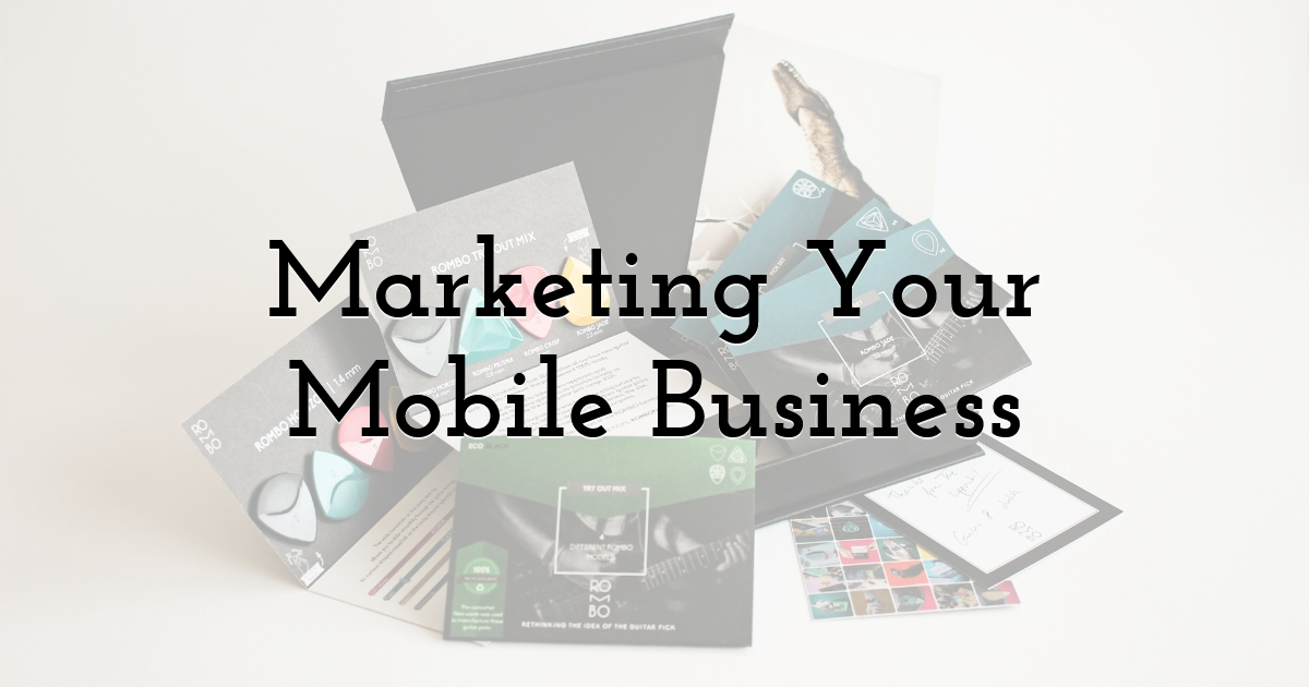 Marketing Your Mobile Business