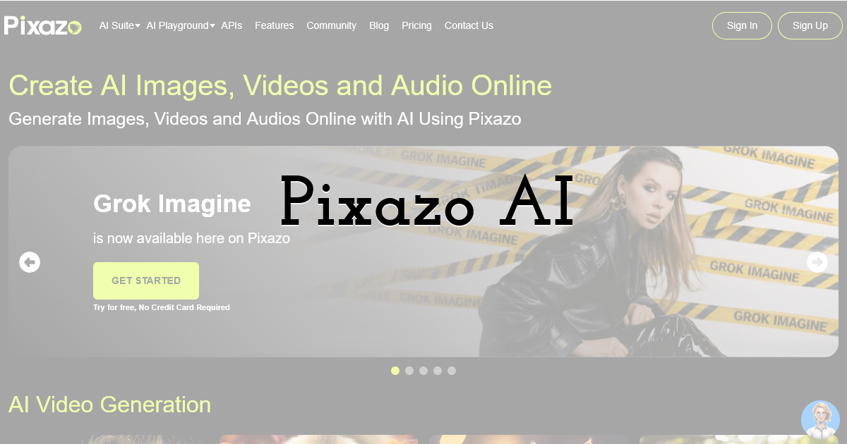Pixazo AI: multi-media suite with an album-cover turbo button