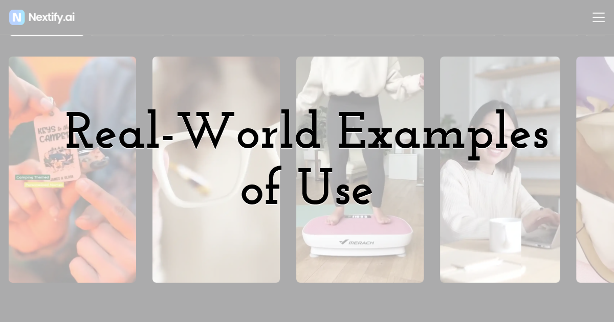 Real-World Examples of Use