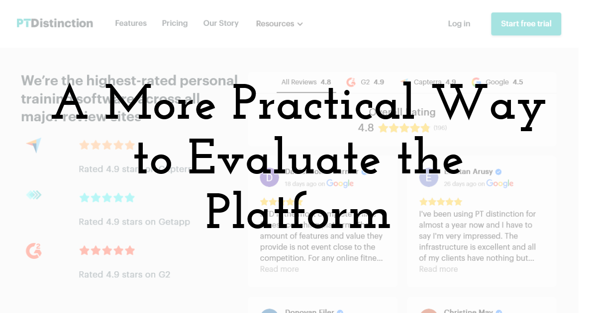 A More Practical Way to Evaluate the Platform