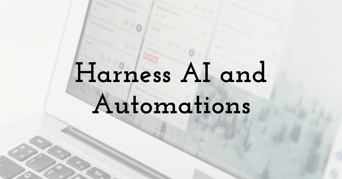 Harness AI and Automations