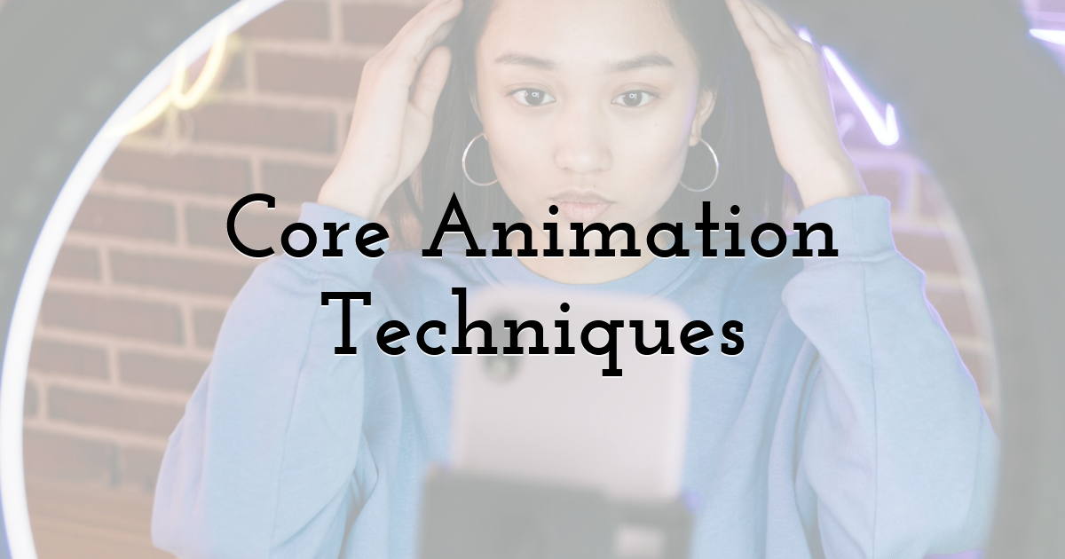 Core Animation Techniques
