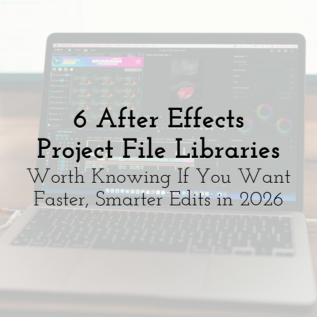 6 After Effects Project File Libraries Worth Knowing If You Want Faster, Smarter Edits in 2026