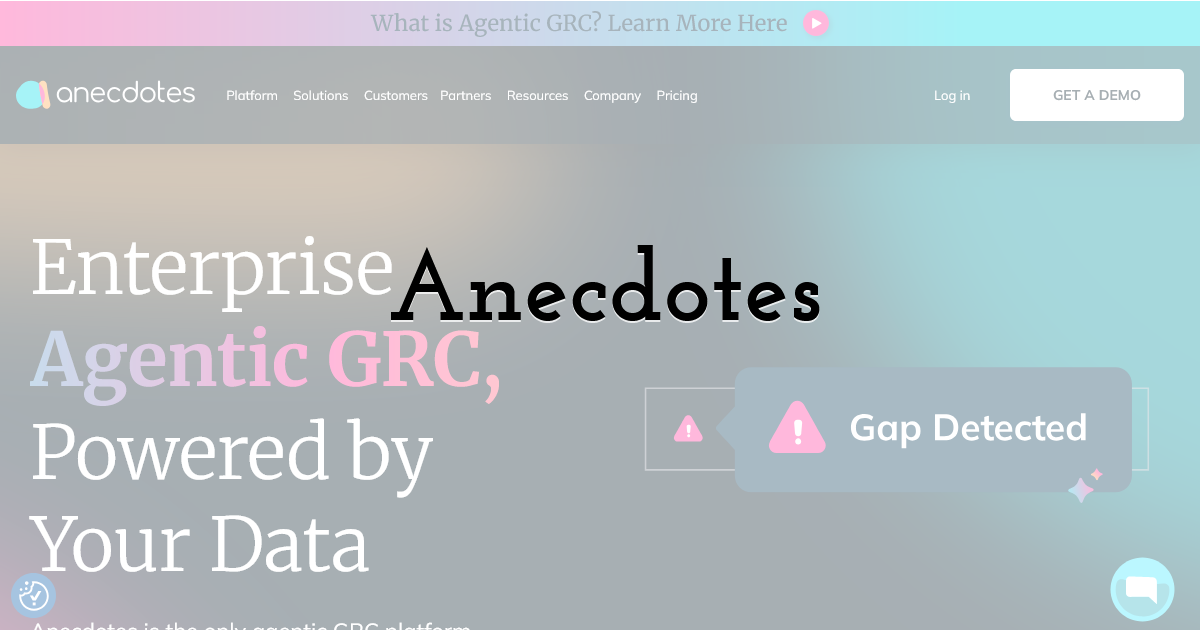 Anecdotes - Data-Driven Continuous Compliance