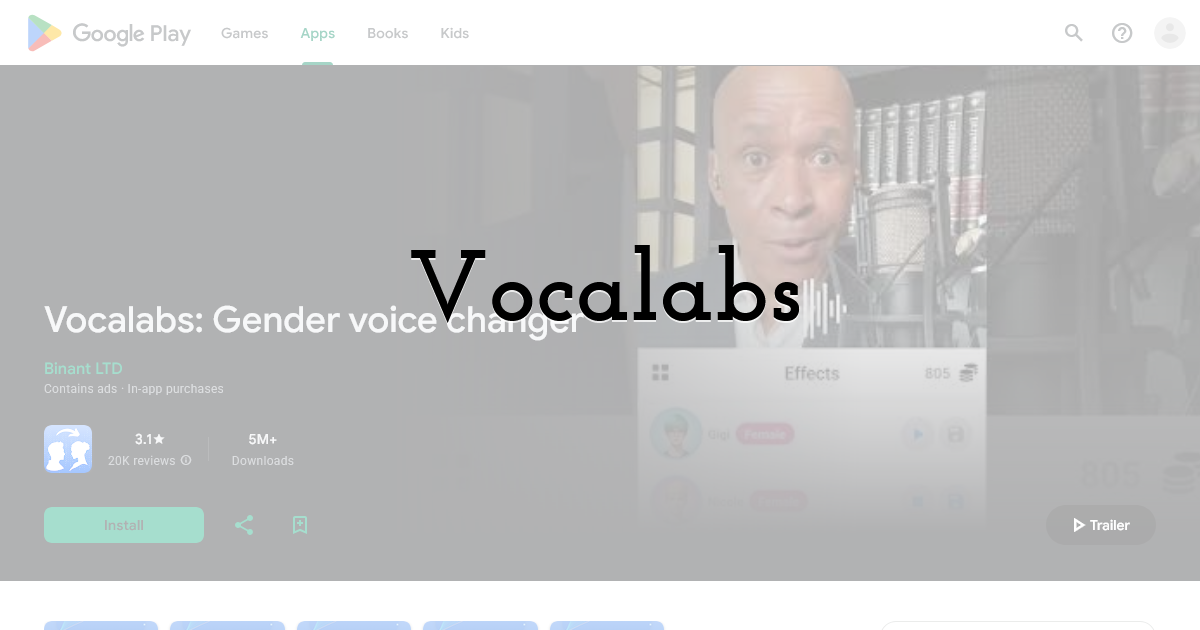 Vocalabs (Mobile App)