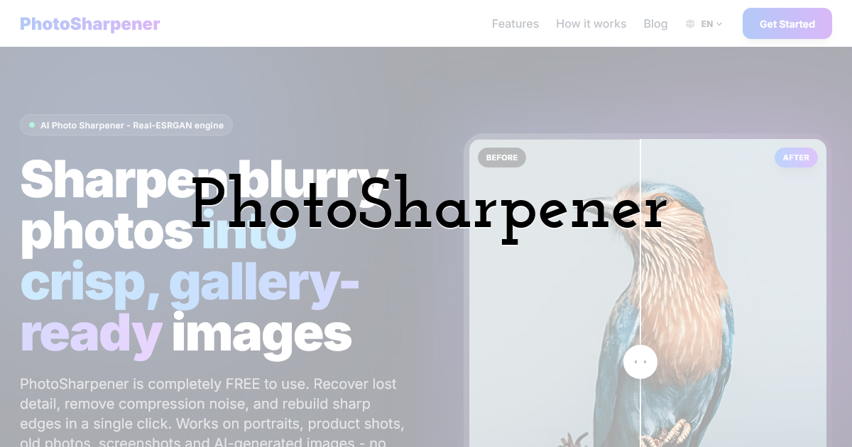 PhotoSharpener