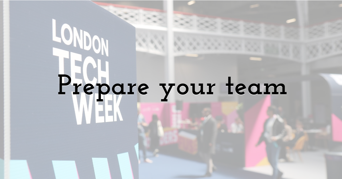 Prepare your team