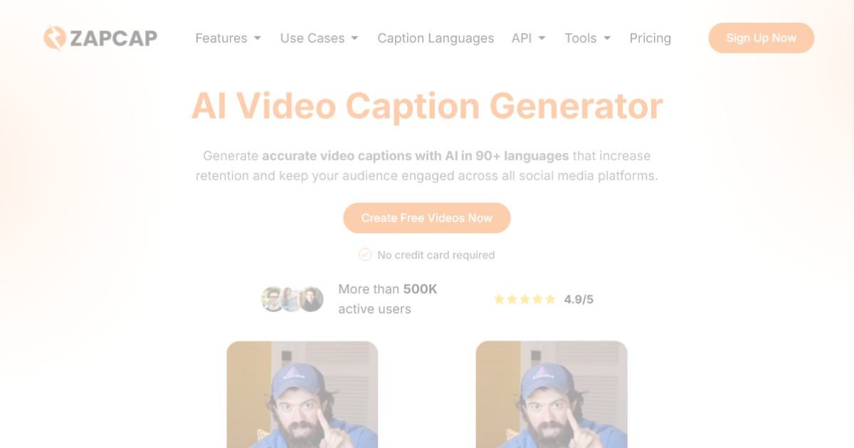 ZapCap: Create Engaging Videos with Automatic AI Captions