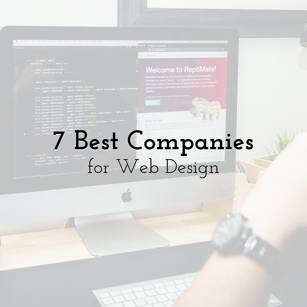 7 Best Companies for Web Design