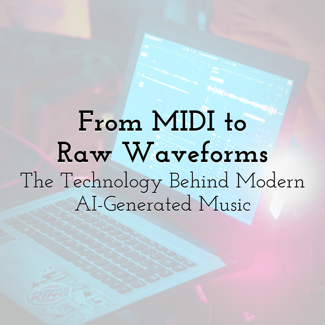 From MIDI to Raw Waveforms: The Technology Behind Modern AI-Generated Music