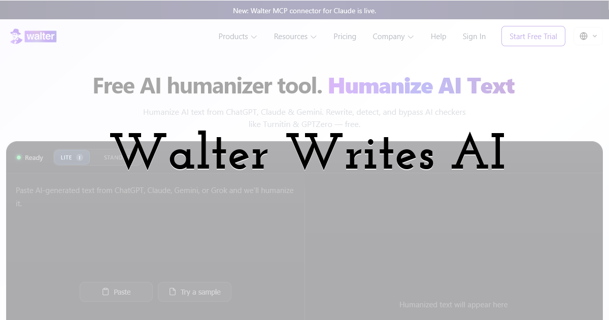 Walter Writes AI