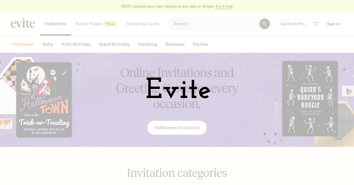 Evite for Straightforward Business Event Coordination