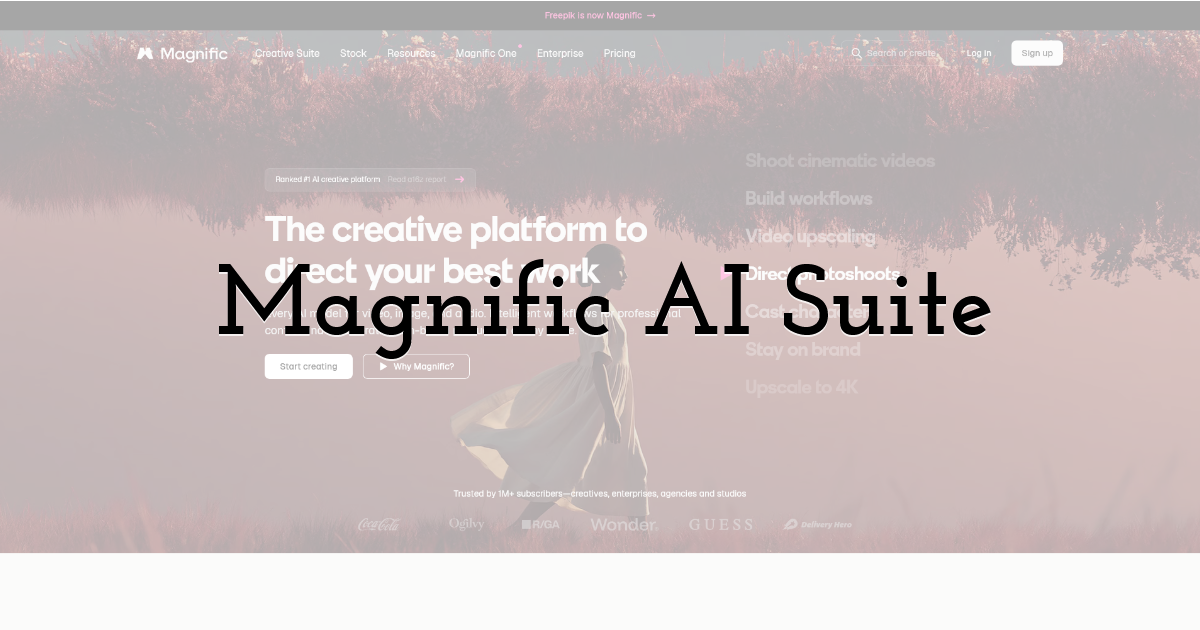 Magnific AI Suite: best multi-model subscription