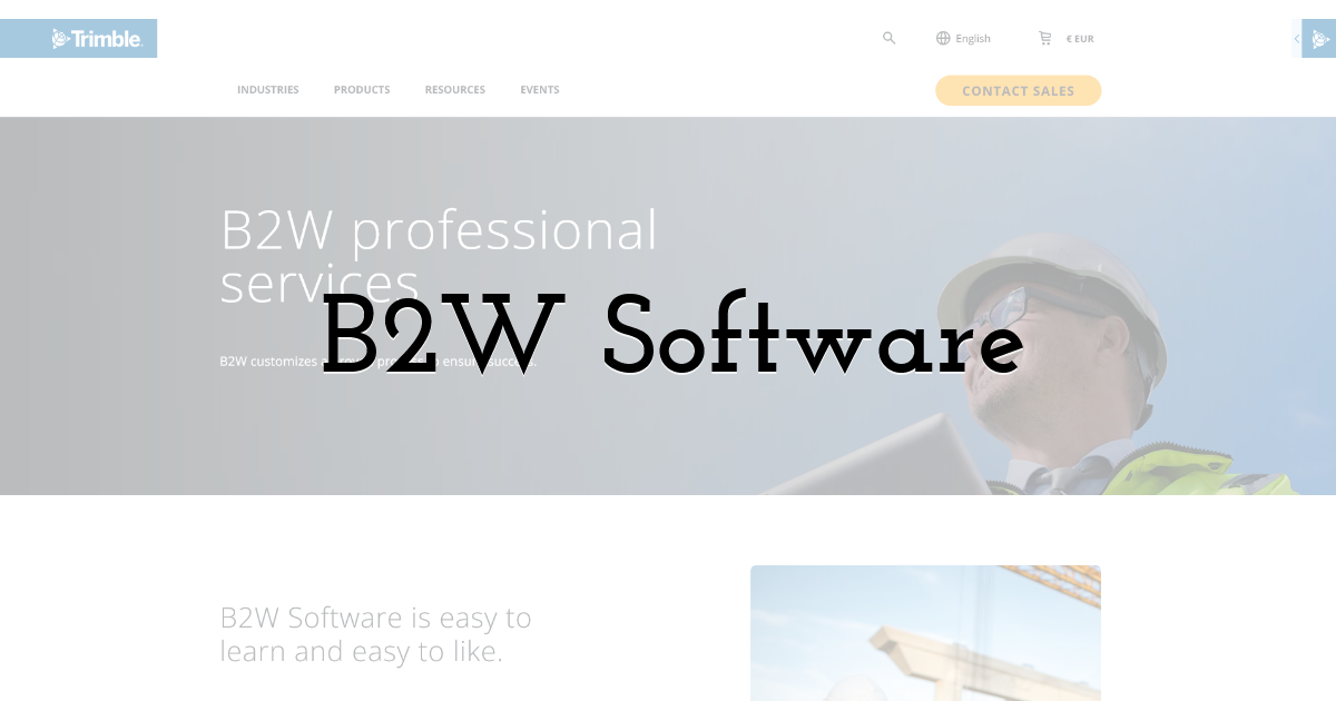 B2W Software