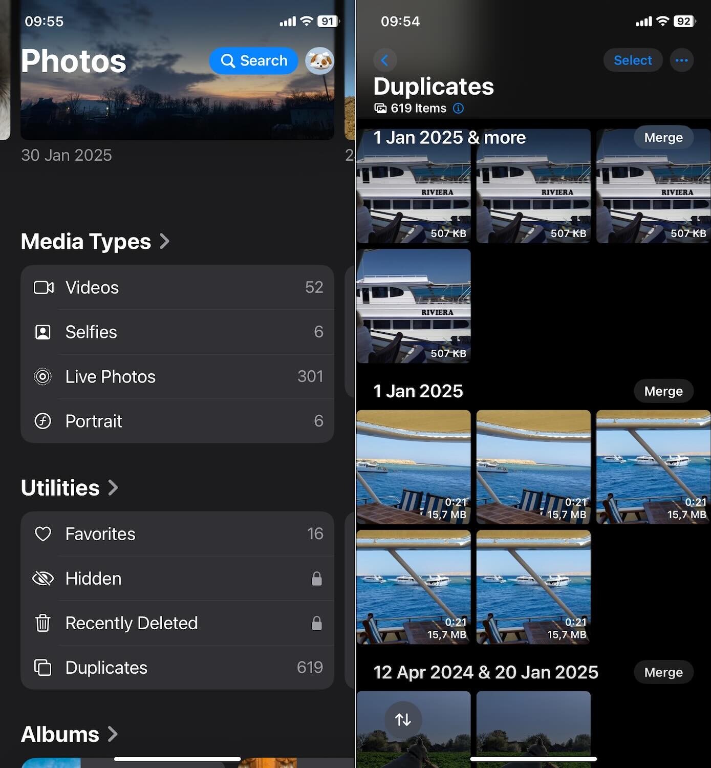 How to Merge Duplicate Photos in iPhone with Built-In Photos App Feature