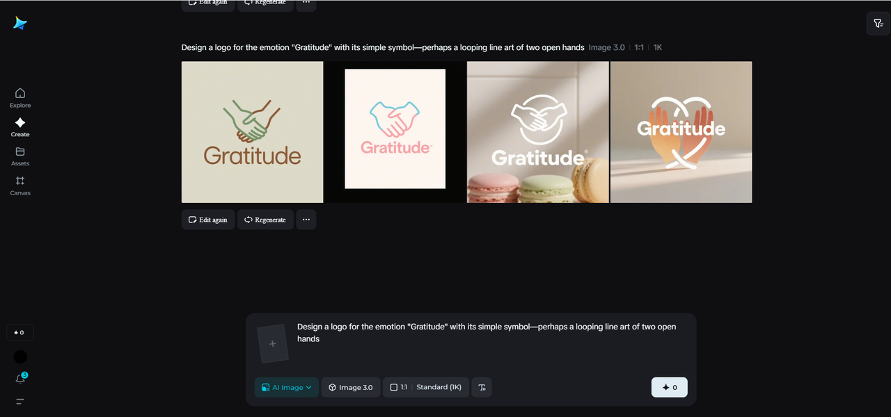 Gratitude tries a minimalist reset