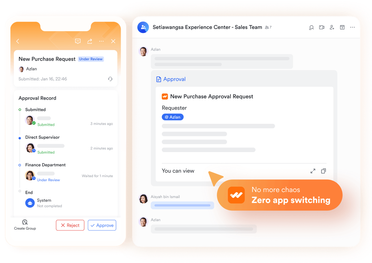 Lark Approval: Ensuring knowledge-driven decisions