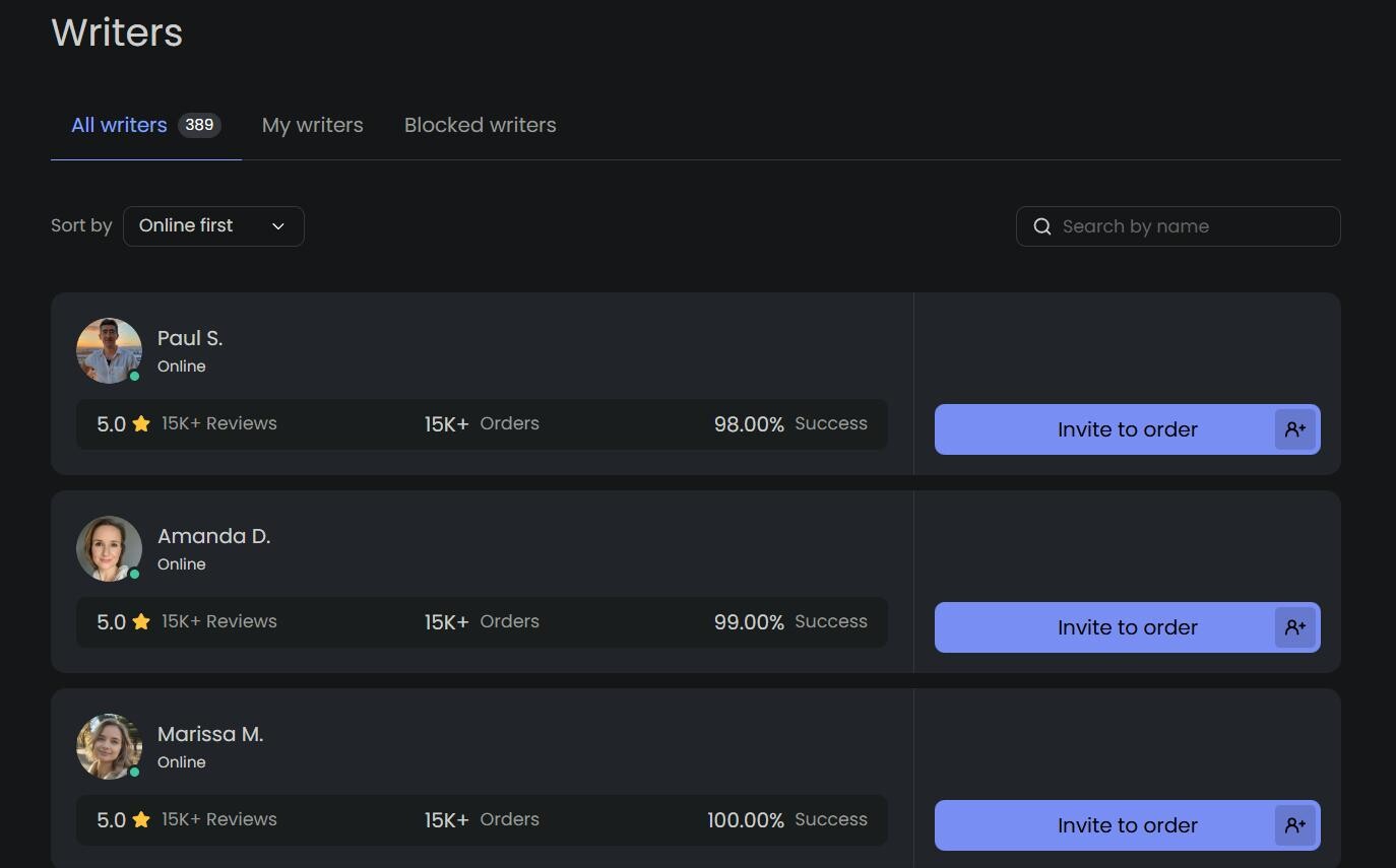 How to Choose a Writer for Your Assignment