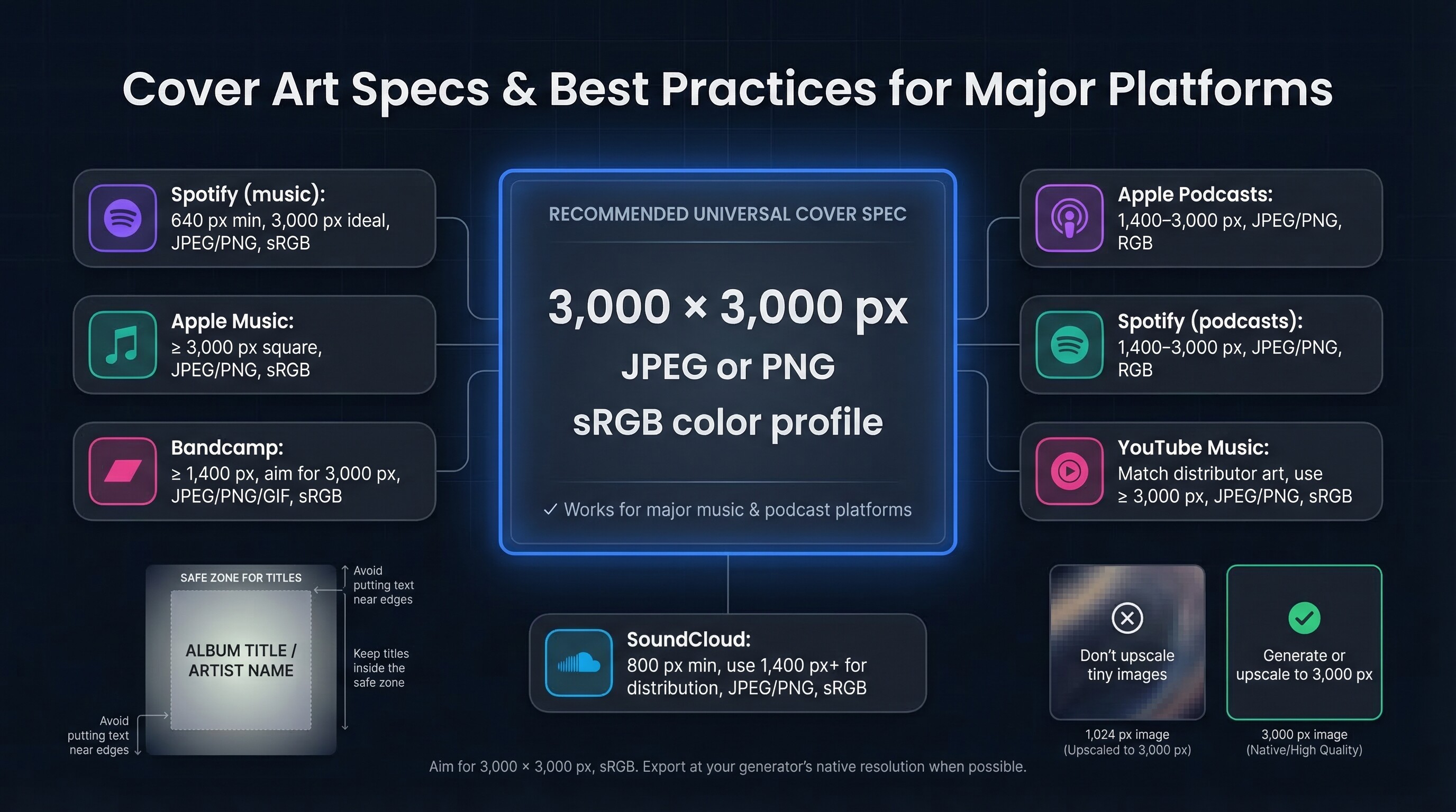 Cover art specs every platform cares about