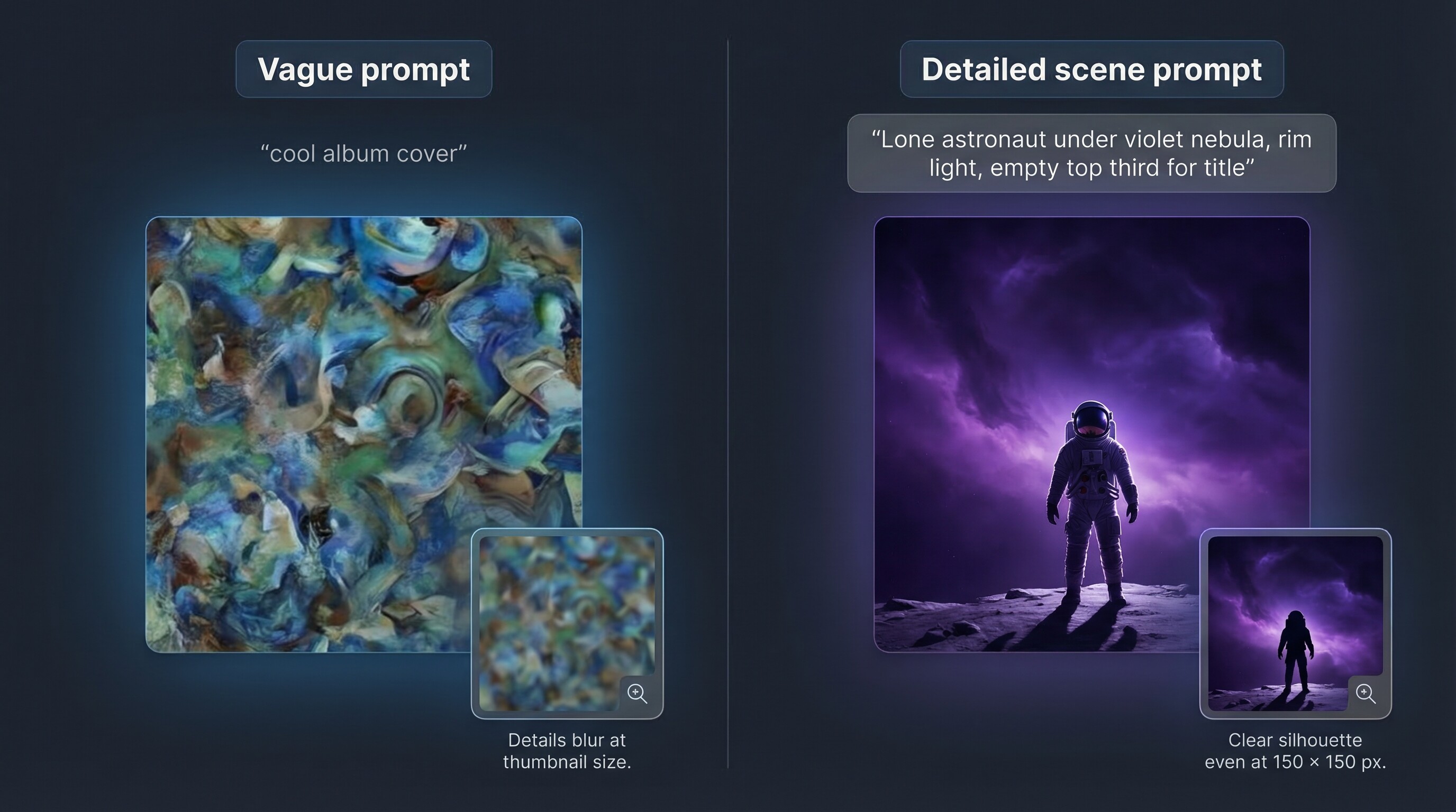 Prompting tips that turn raw AI into polished cover art